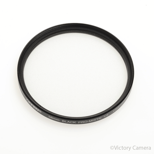 Tiffen 58mm Black Pro Mist Filter [EXC+] - Victory Camera