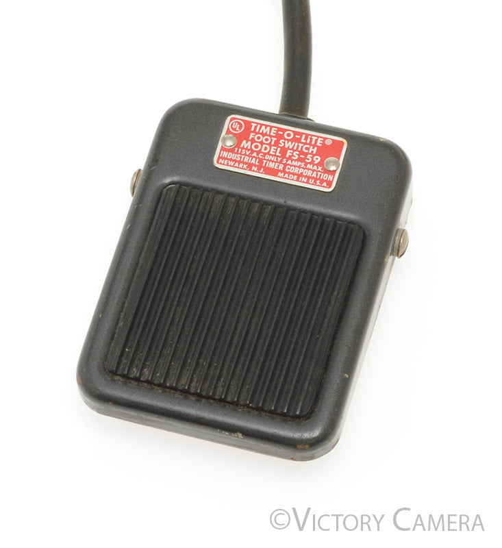 Time-O-Lite Foot Switch Model FS-59 [EXC] - Victory Camera