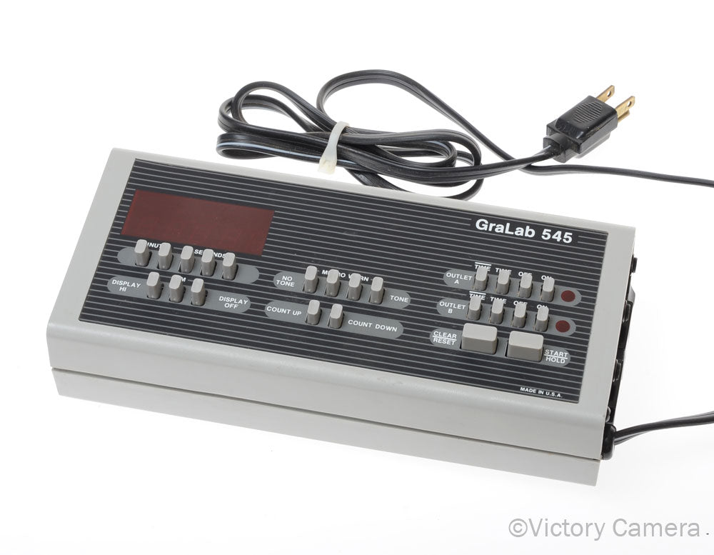 Gralab 545 Digital Darkroom Enlarger Timer [EXC+] image 1