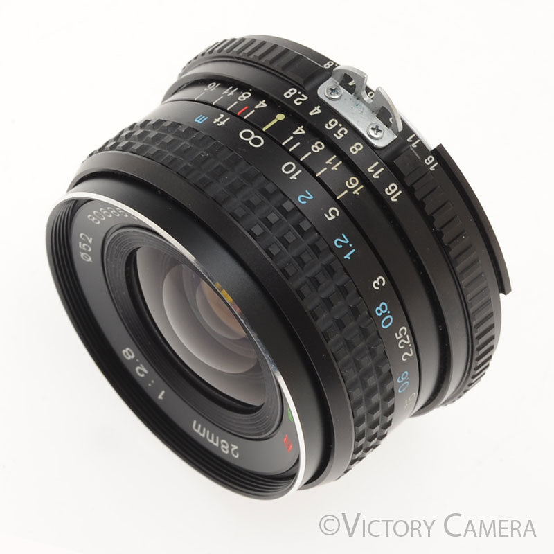 Tokina 28mm f2.8 RMC Wide Angle Lens for Non-AI Nikon Mount [EXC] - Victory Camera