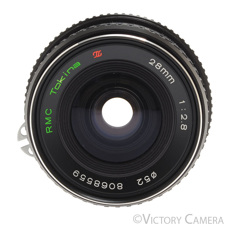Tokina 28mm f2.8 RMC Wide Angle Lens for Non-AI Nikon Mount [EXC] - Victory Camera