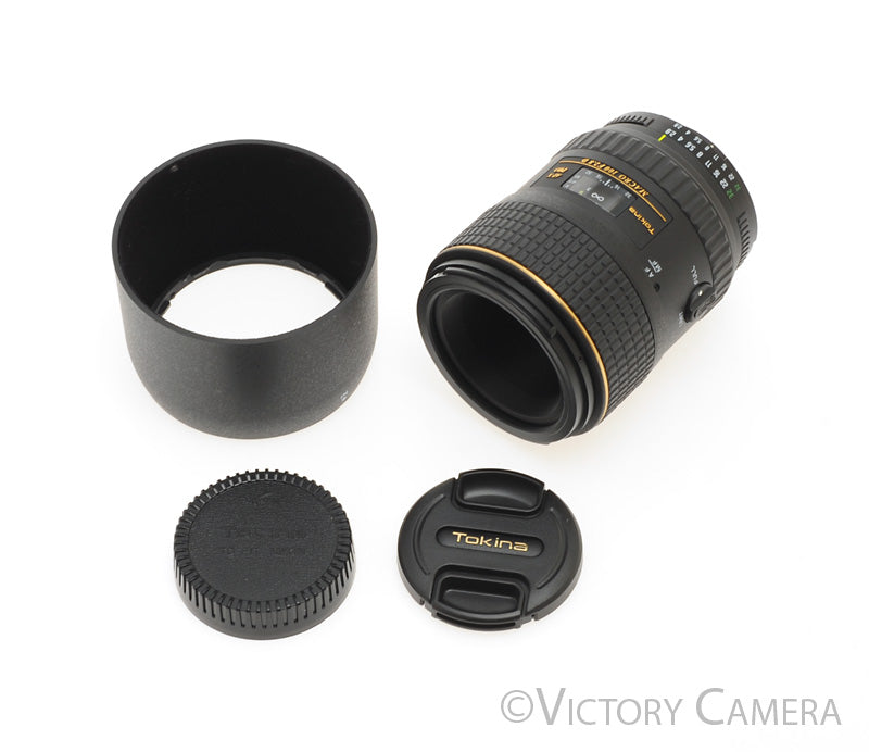 Tokina AT-X Pro 100mm f2.8 D Macro Lens for Nikon AF-D [MINT] - Victory Camera