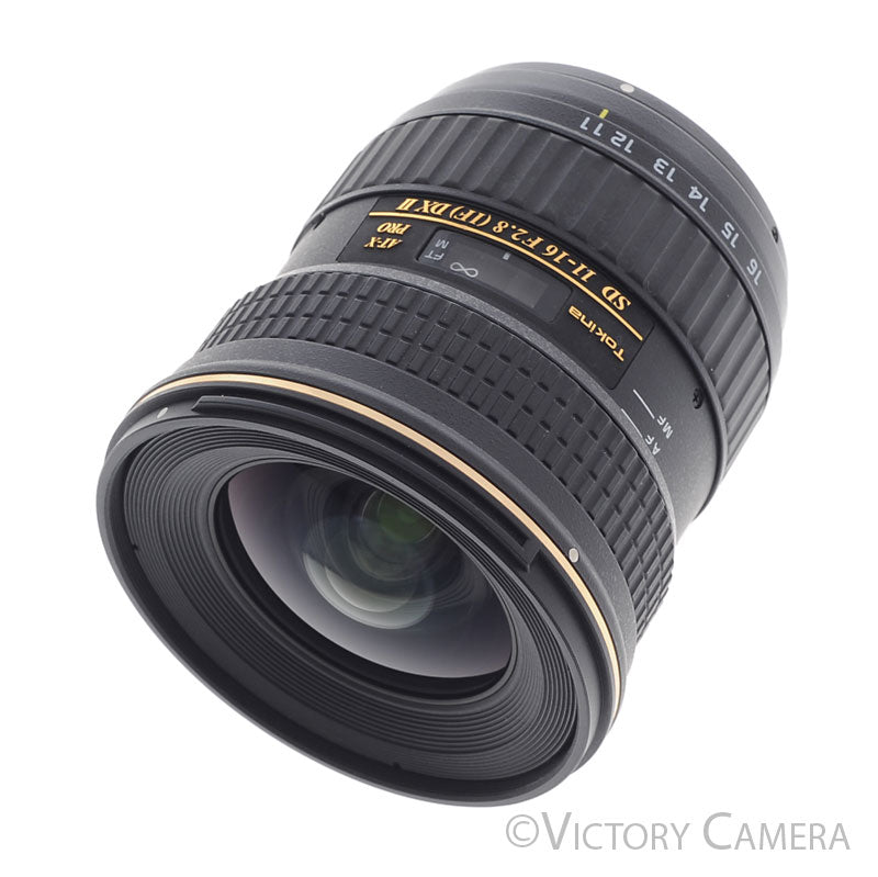 Tokina 11-16mm f2.8 SD (IF) DX II Wide Angle Zoom Lens for Nikon [EXC+] - Victory Camera