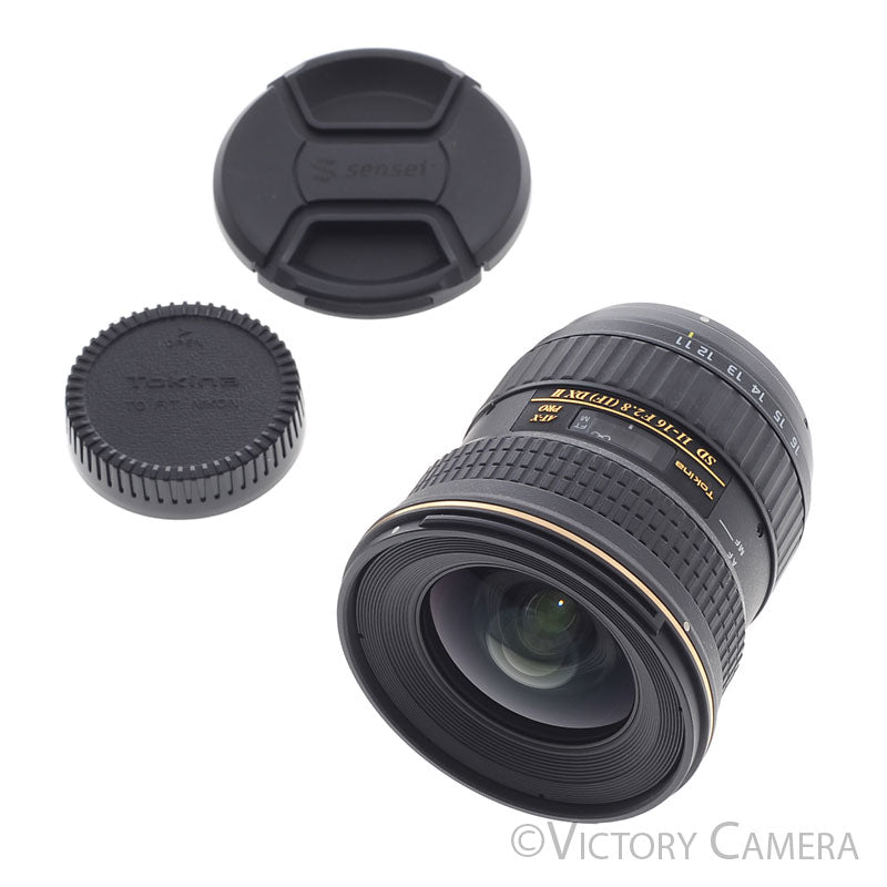 Tokina 11-16mm f2.8 SD (IF) DX II Wide Angle Zoom Lens for Nikon [EXC+] - Victory Camera