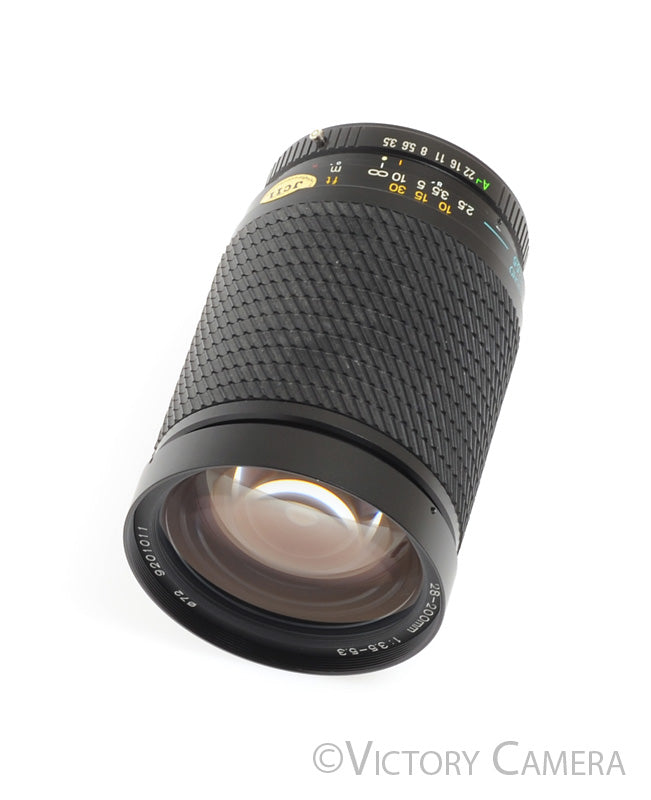 Tokina SZ-X 28-200mm f3.5-5.3 Manual Focus Zoom Lens for Pentax K Mount -Clean- - Victory Camera