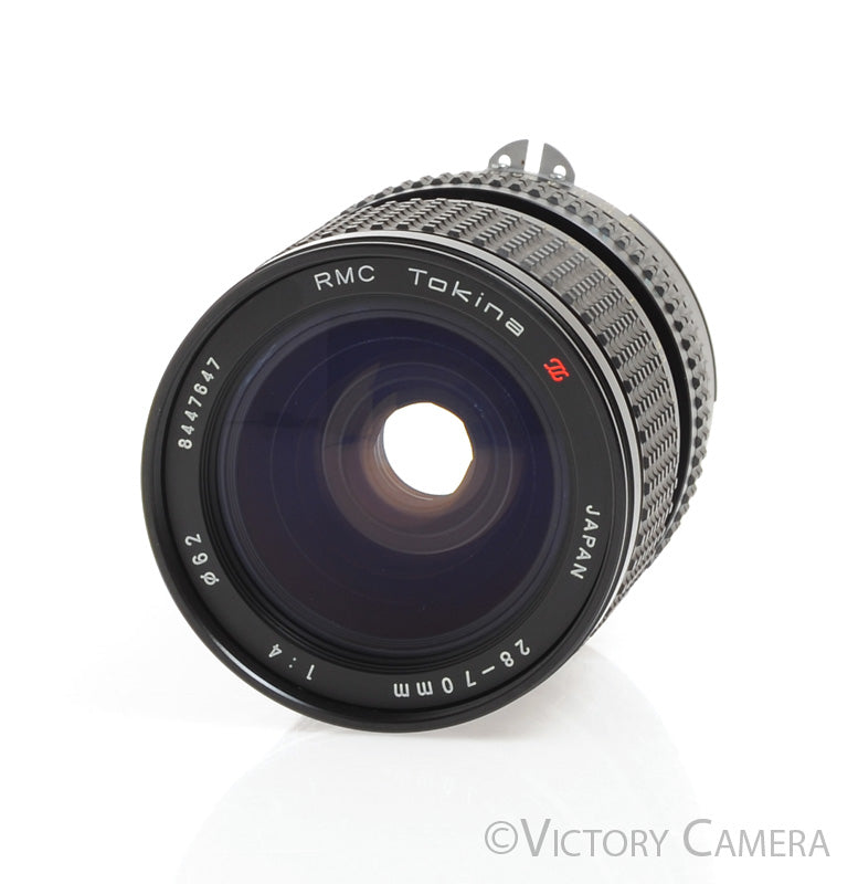 Tokina RMC 28-70mm f4 Wide Angle Zoom Lens for Nikon AI -Clean- - Victory Camera