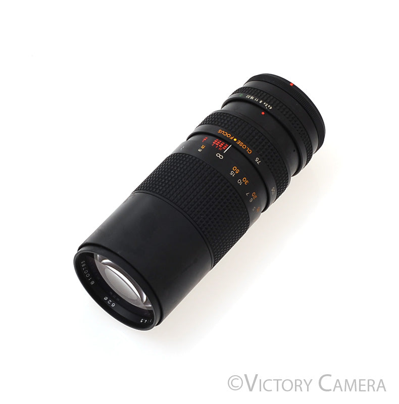 Tokina RMC 75-260mm f4.5 Zoom Lens For Canon FD [EXC] - Victory Camera