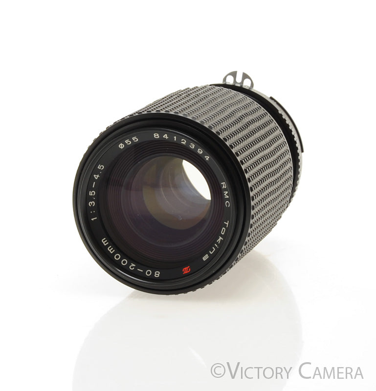 Tokina RMC 80-200mm f3.5-4.5 Telephoto Zoom Lens for Nikon AI-S [EXC+] - Victory Camera