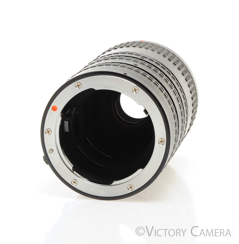 Pentax K Mount Macro Extension Tube Set 1, 2, &amp; 3 + 2x Teleconverter [MINT-] - Victory Camera