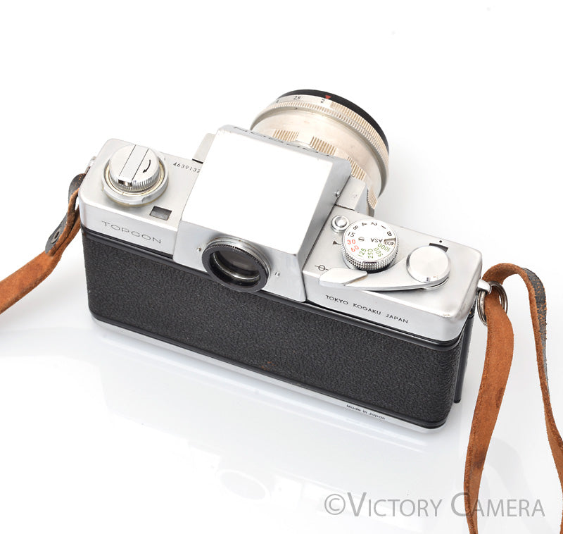 Beseler Topcon RE Super 35mm SLR Camera w/ 58mm f2 Zeiss Lens [GOOD] - Victory Camera