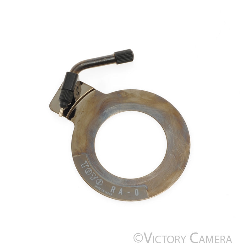 Toyo RA-0 Shutter Release Adapter for #0 Shutter Recessed Lens Board [EXC+] - Victory Camera