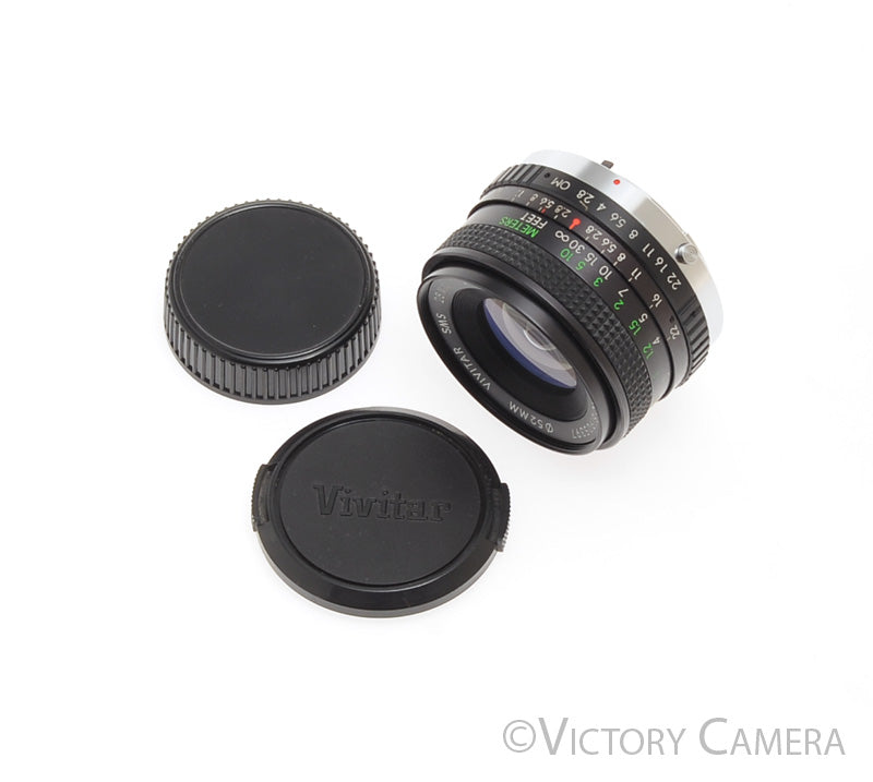 Vivitar SMS 28mm f2.8 MC Wide Angle Lens For Olympus OM [EXC] - Victory Camera