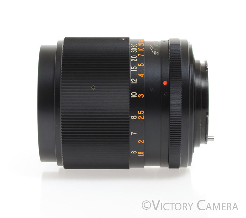 Venus 135mm f2.8 Macro Telephoto Prime Lens for Minolta w/ 2x Teleconverter [EXC] - Victory Camera
