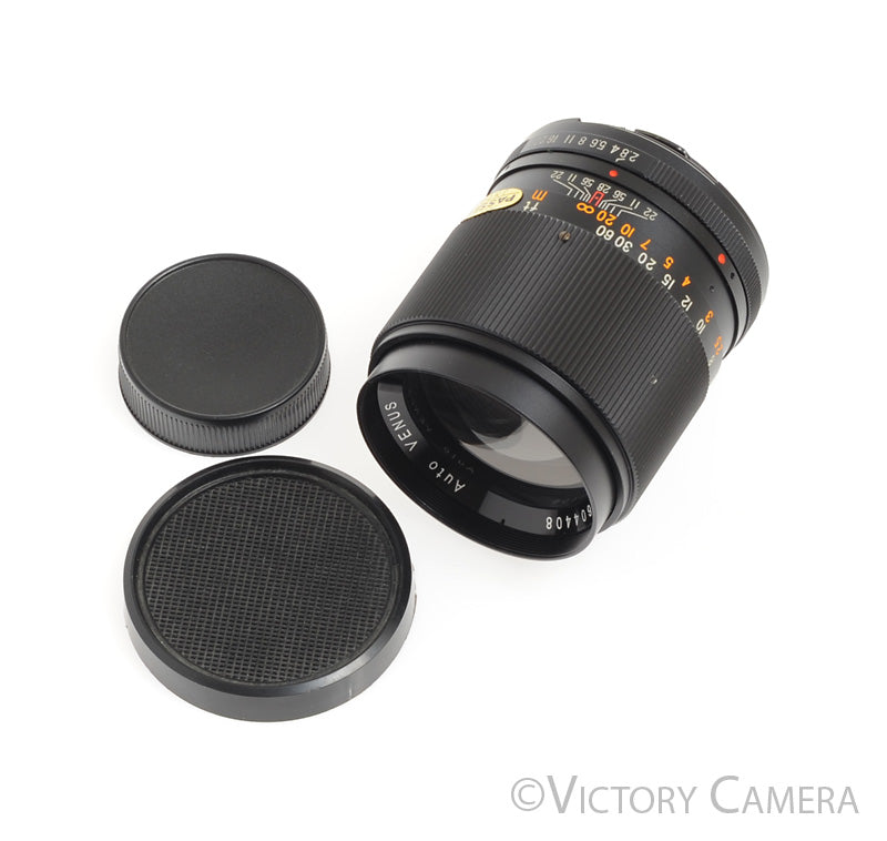 Venus 135mm f2.8 Macro Telephoto Prime Lens for Minolta w/ 2x Teleconverter [EXC] - Victory Camera