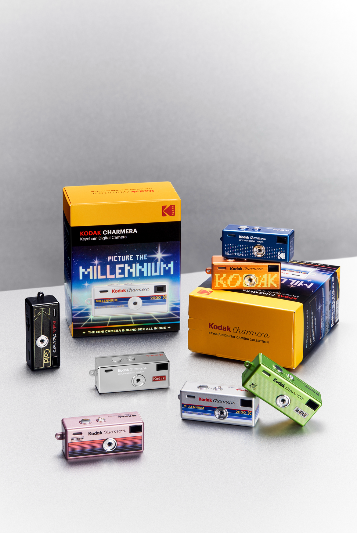 Kodak Charmera MILLENNIUM Key Chain Digital Camera (Random Style Blind Box)
