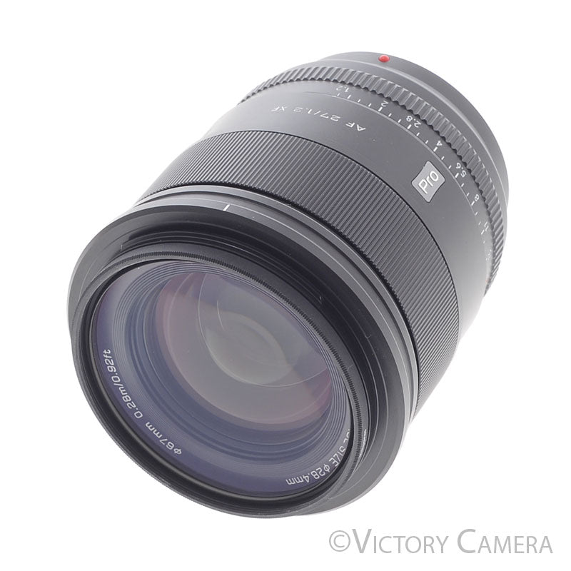 Viltrox 27mm f1.2 APS-C Autofocus Prime Lens for Fujifilm X Mount [EXC+] - Victory Camera