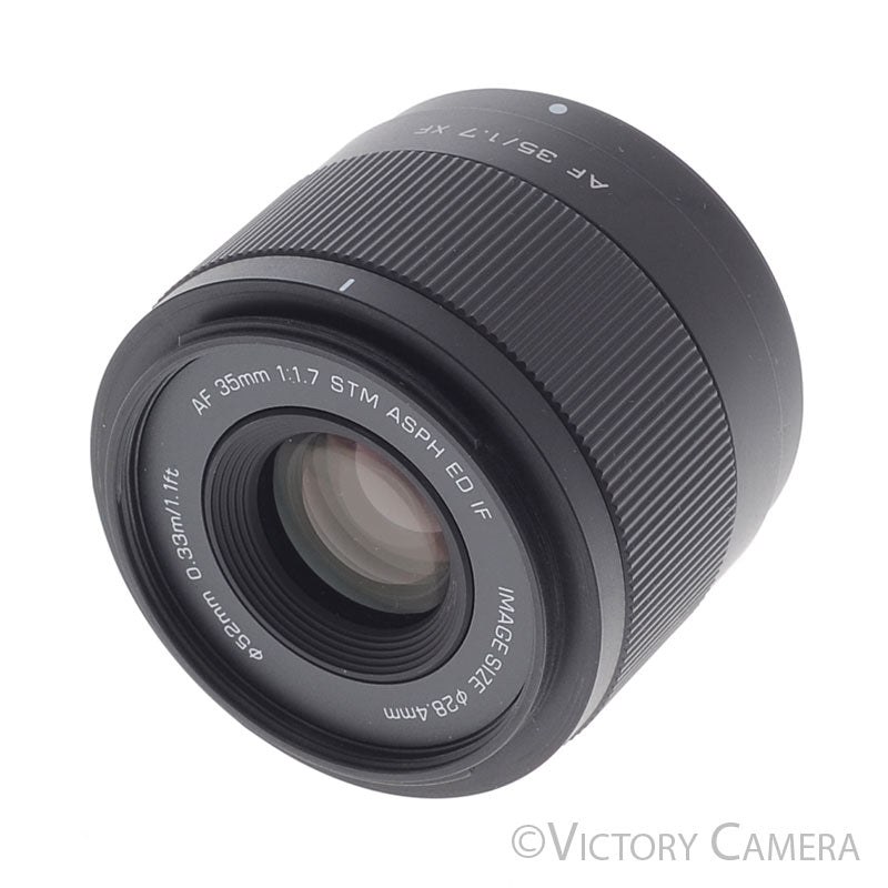 Viltrox 35mm f1.7 APS-C Autofocus Prime Lens for Fujifilm X Mount [EXC+] - Victory Camera