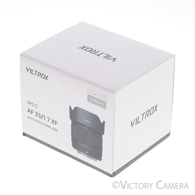 Viltrox 35mm f1.7 APS-C Autofocus Prime Lens for Fujifilm X Mount [EXC+] - Victory Camera