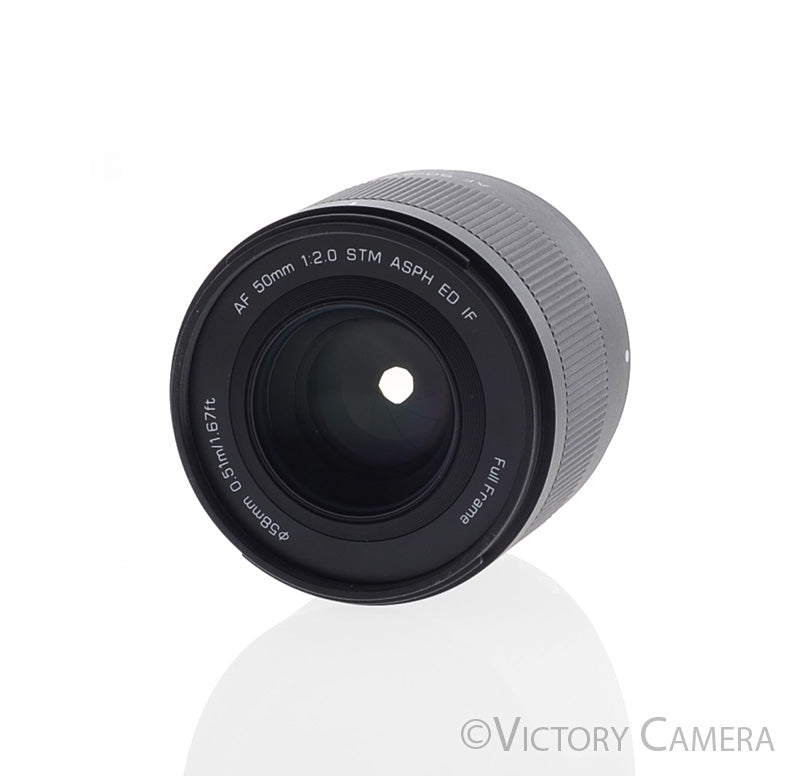 Viltrox 50mm f2 STM ASPH ED IF Prime Lens for Sony E Mount [EXC+] - Victory Camera