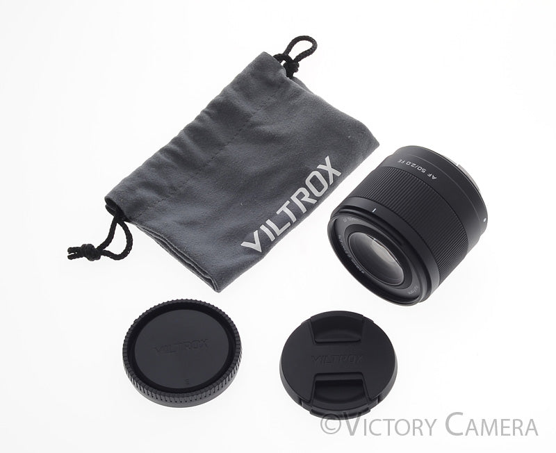 Viltrox 50mm f2 STM ASPH ED IF Prime Lens for Sony E Mount [EXC+] - Victory Camera
