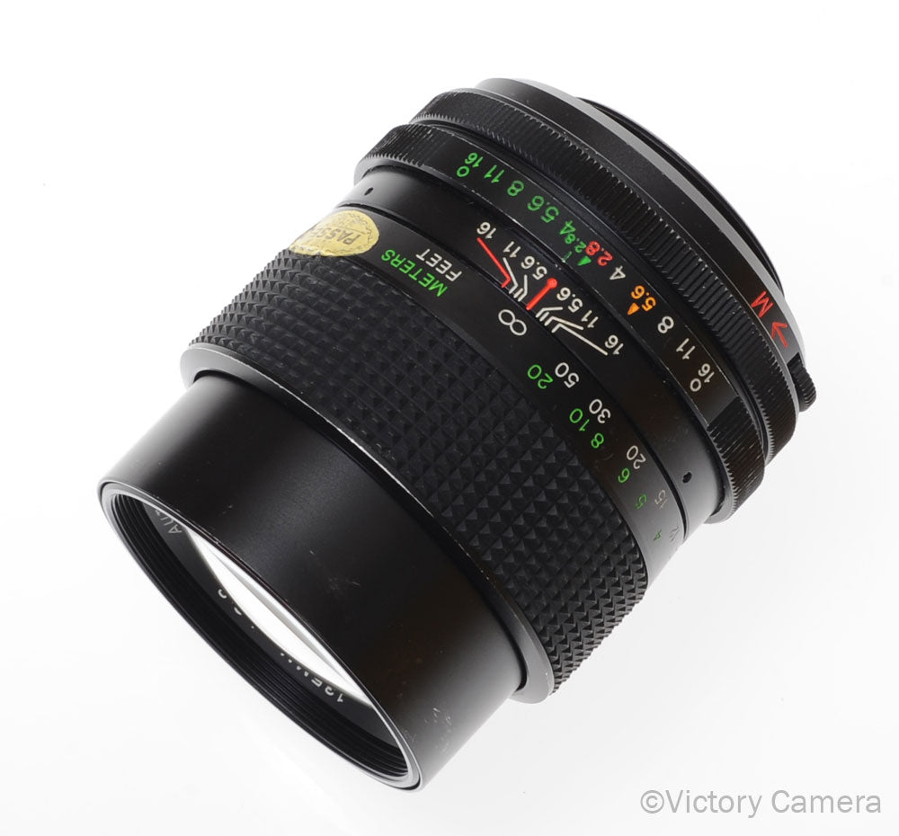 Vivitar 135mm f2.8 Fast m42 Screw Mount Lens [EXC-] - Victory Camera