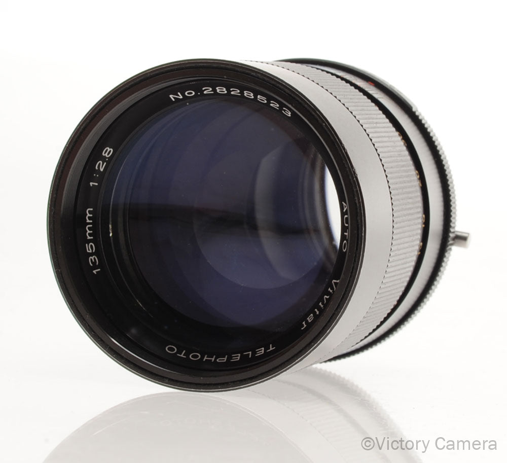 Vivitar 135mm f2.8 Telephoto Portrait Headshot Lens for Minolta [EXC-] - Victory Camera