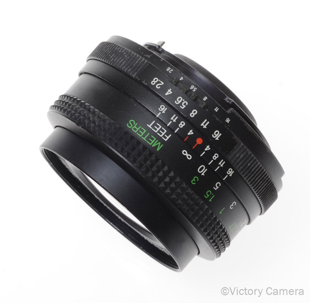 Vivitar 28mm f2.8 MC Wide Angle Lens for Nikon AI [EXC] image 1