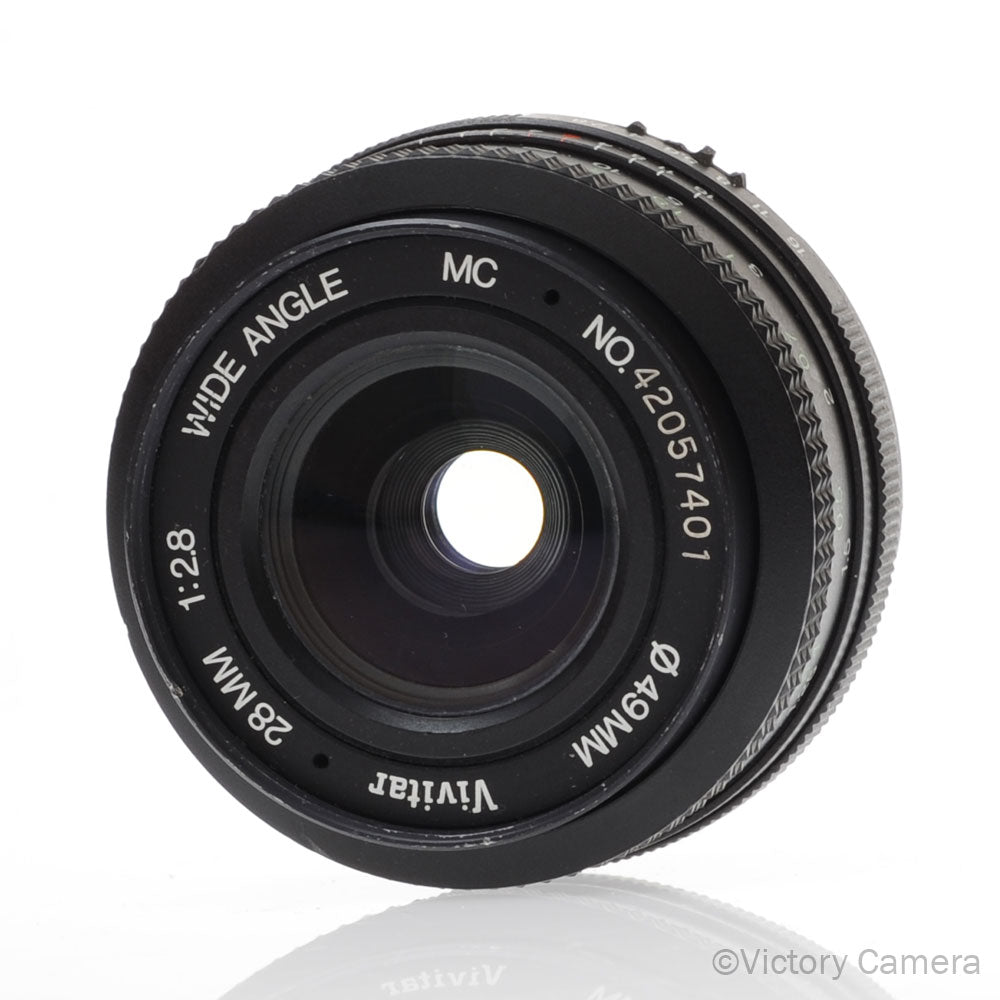 Vivitar 28mm f2.8 MC Wide Angle Lens for Nikon AI [EXC] image 2