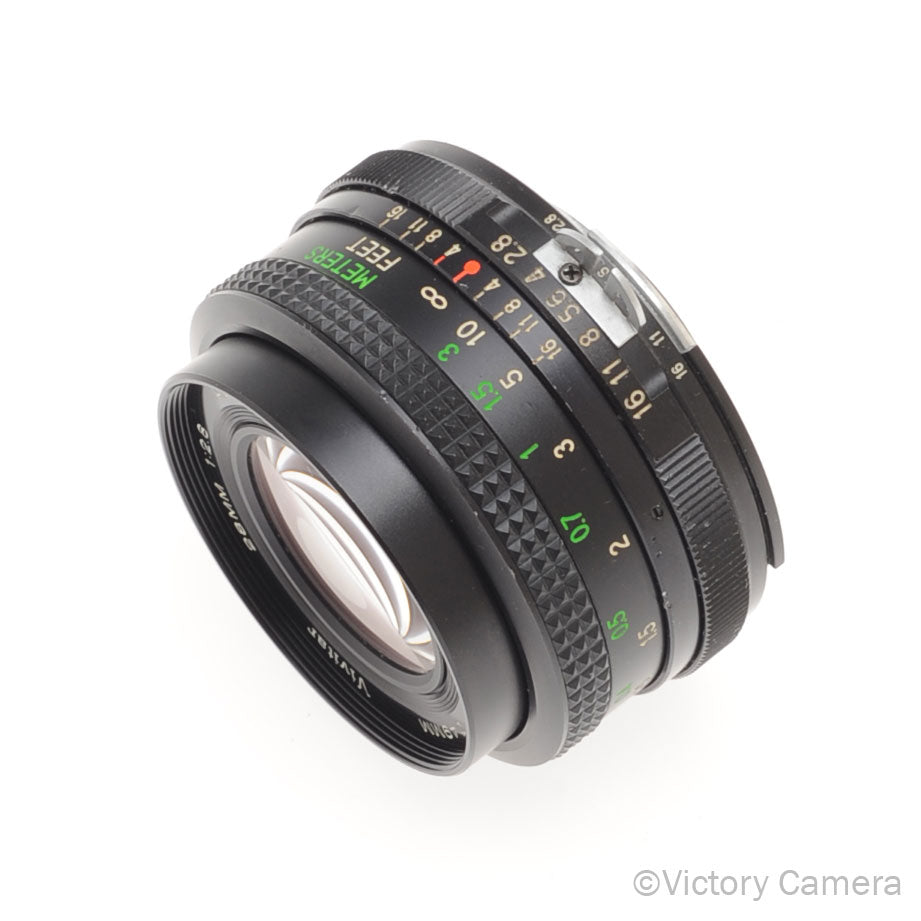 Vivitar 28mm f2.8 Wide Angle Lens for Nikon AI [EXC+] - Victory Camera