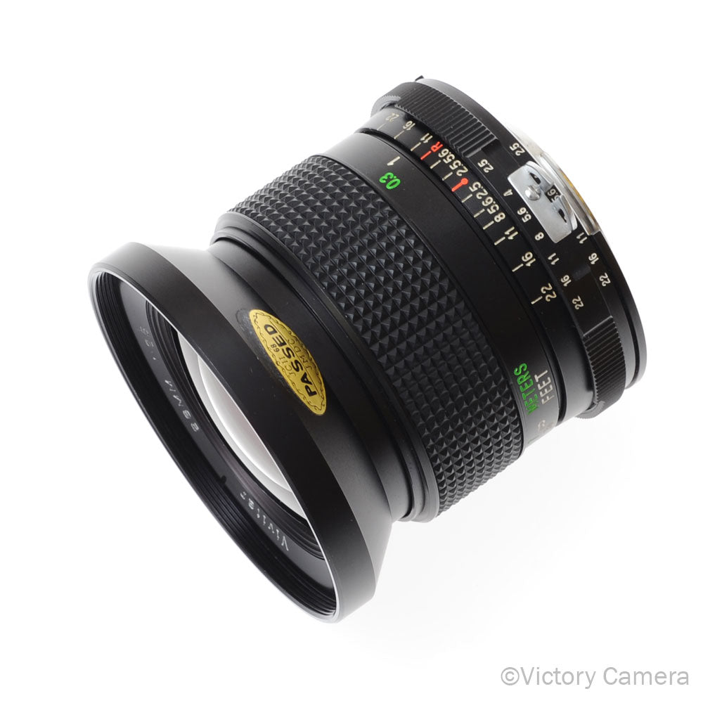 Vivitar 28mm F2.5 Auto Wide-Angle Prime Lens for Nikon [EXC+] - Victory Camera