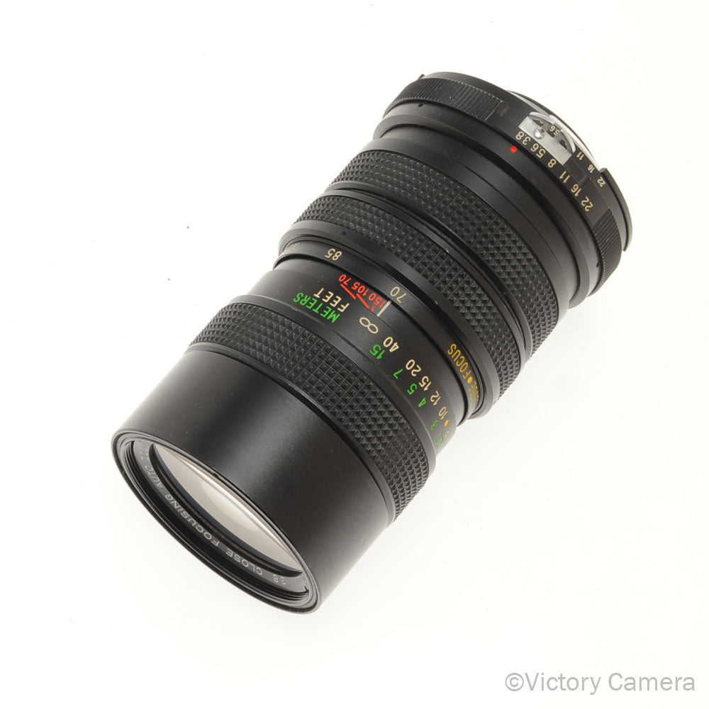 Vivitar 70-150mm f3.8 Macro Zoom Lens for Nikon AI  [EXC+] - Victory Camera