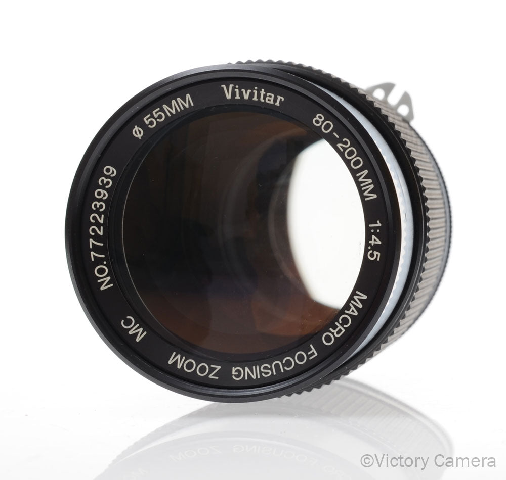 Vivitar 80-200mm f4.5 MC Telephoto Zoom Lens for Nikon AI-S [EXC] image 2
