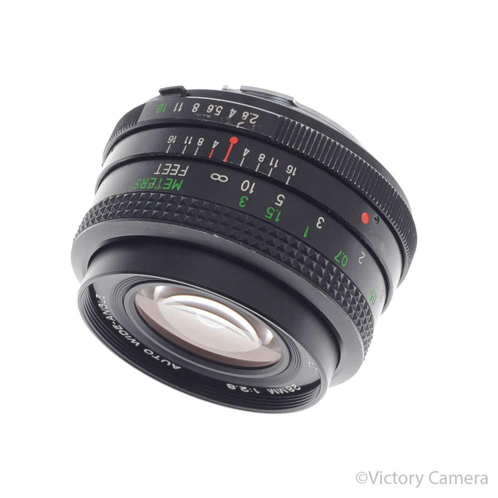 Vivitar 28mm F2.8 Auto Wide-Angle Prime Lens for Minolta MD [EXC-] image 1