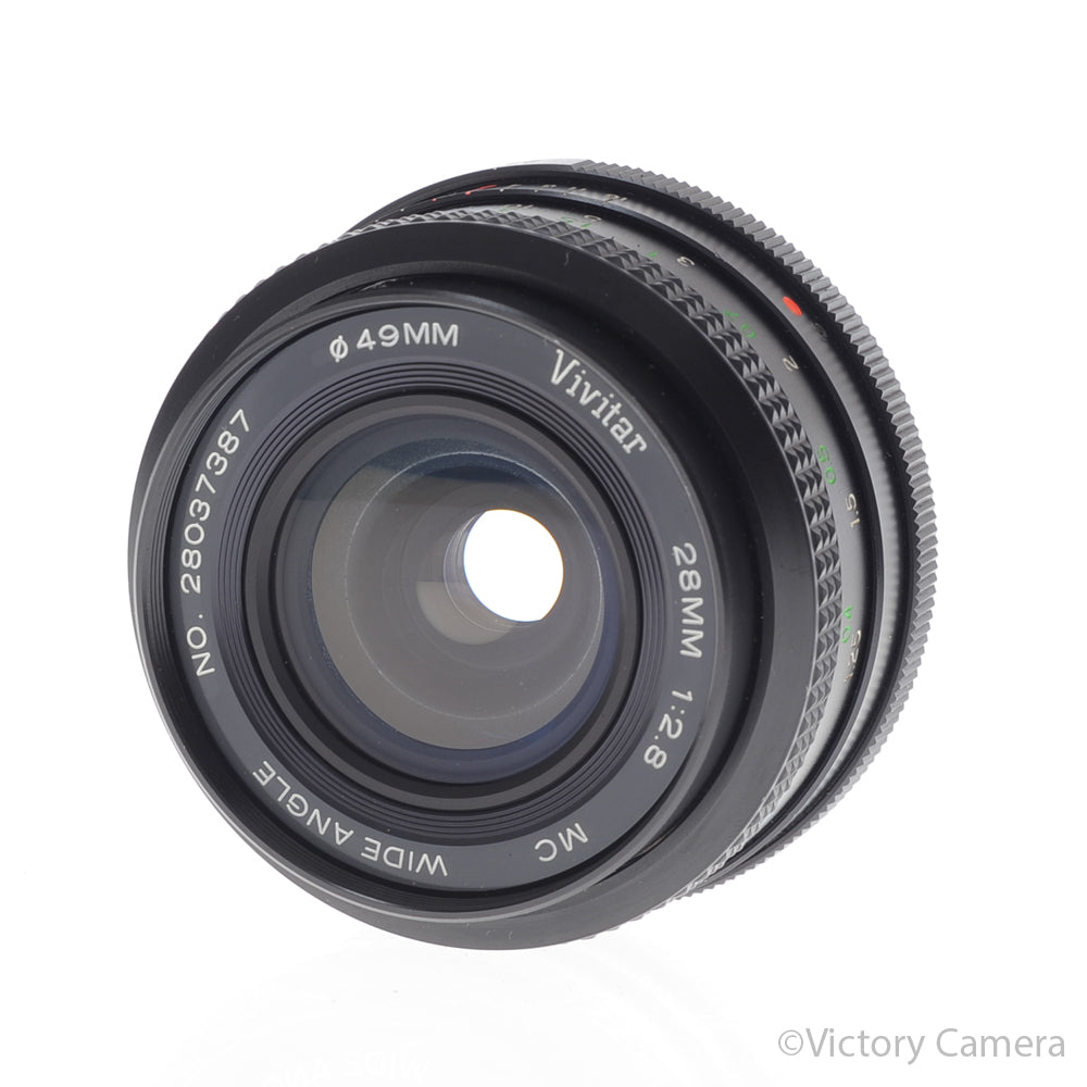 Vivitar 28mm f2.8 MC Wide Angle Lens for Minolta MD [EXC] image 1