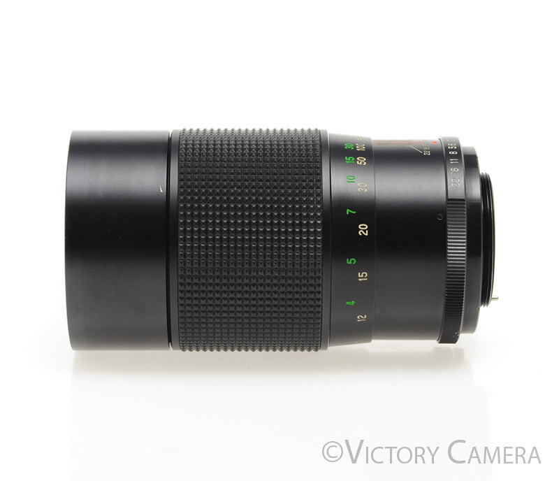 Vivitar 200mm f3.5 Telephoto Prime Lens for Pentax M42 Screw Mount [EXC+] - Victory Camera