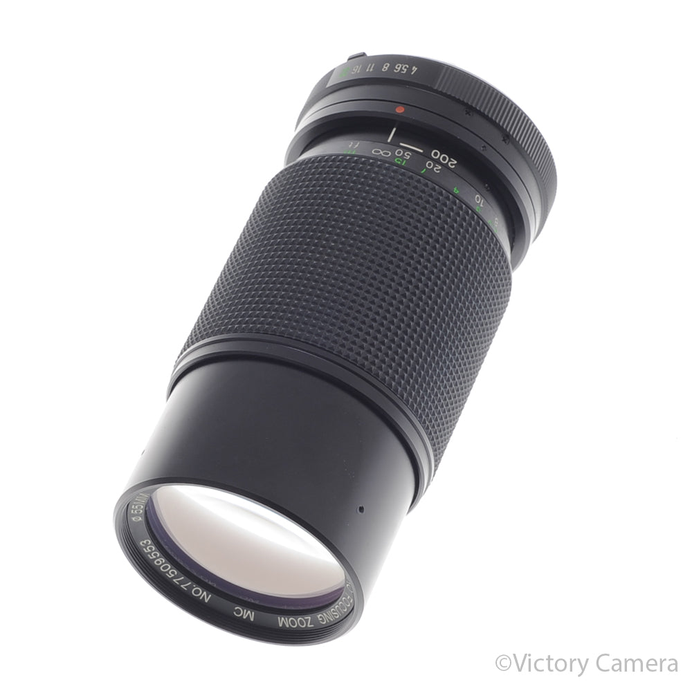 Vivitar MC 80-200mm f4 Macro Telephoto Lens for Minolta MD Mount [EXC+] image 1