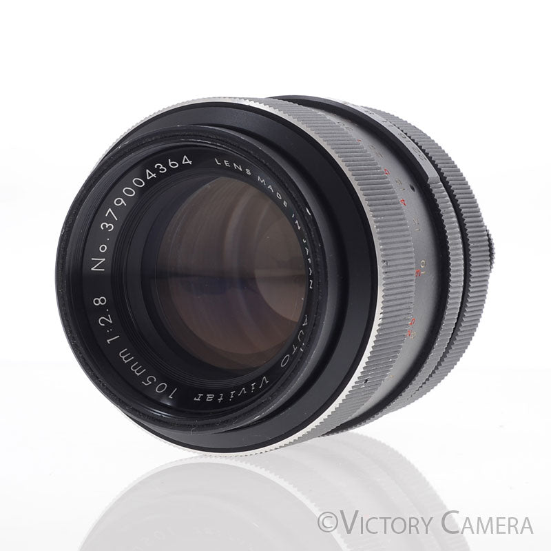 Auto Vivitar 105mm f2.8 Telephoto Lens for M42 Screw Mount  [EXC-] - Victory Camera