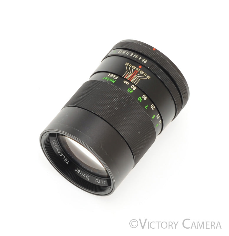 Vivitar 135mm f2.8 Telephoto Portrait Headshot Lens for Canon FD [MINT-] - Victory Camera