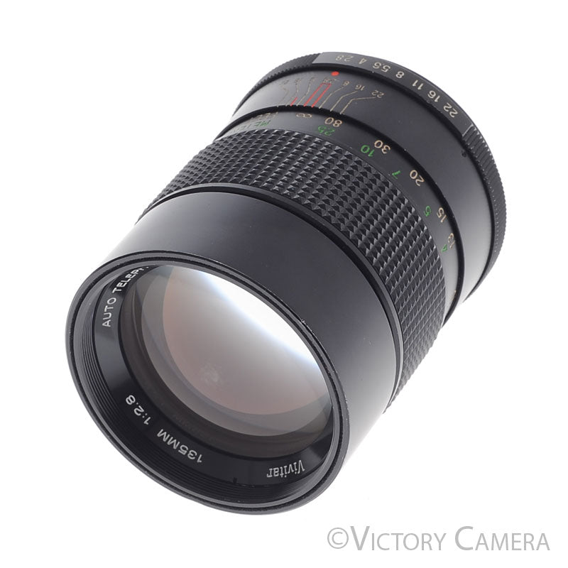 Vivitar 135mm f2.8 Telephoto Portrait Headshot Lens for M42 [EXC-]