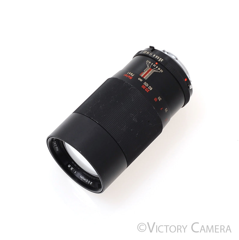 Vivitar 200mm F3.5 Telephoto Prime Lens for Minolta Manual Focus [EXC] - Victory Camera