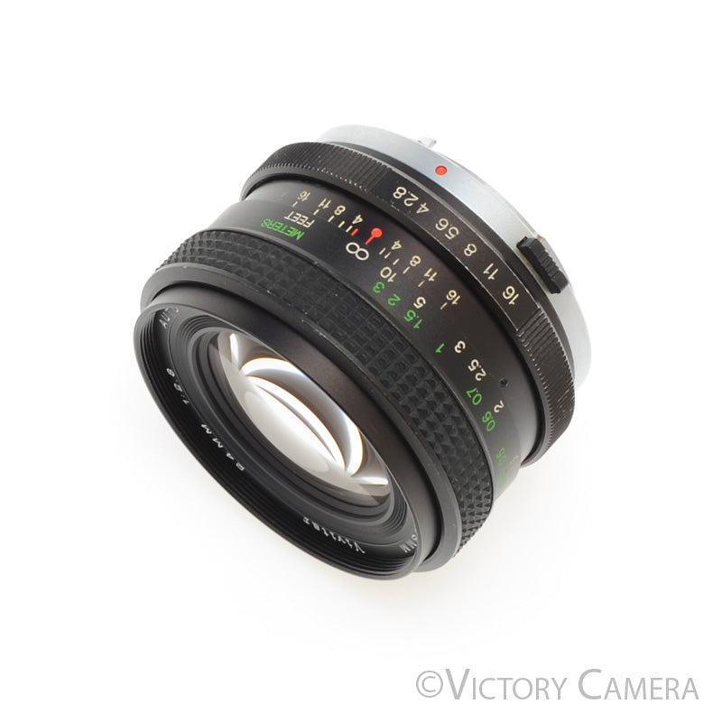 Vivitar 24mm f2.8 Wide Angle Lens for Olympus OM Mount [EXC] - Victory Camera