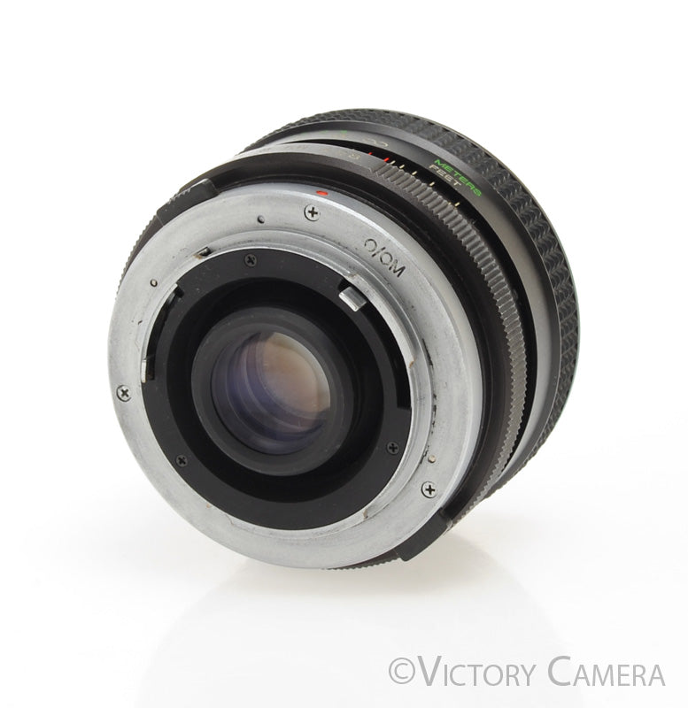 Vivitar 24mm f2.8 Wide Angle Lens for Olympus OM Mount [EXC] - Victory Camera