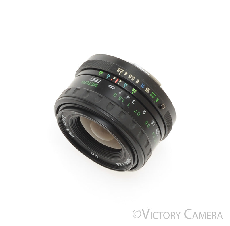 Vivitar 28mm f2.8 MC Wide Angle Lens For Pentax K Mount [EXC] - Victory Camera