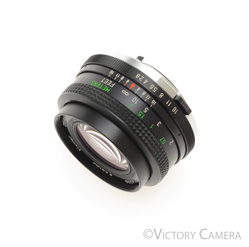 Vivitar 28mm f2.8 MC Wide Angle Lens for Olympus OM [EXC+] - Victory Camera