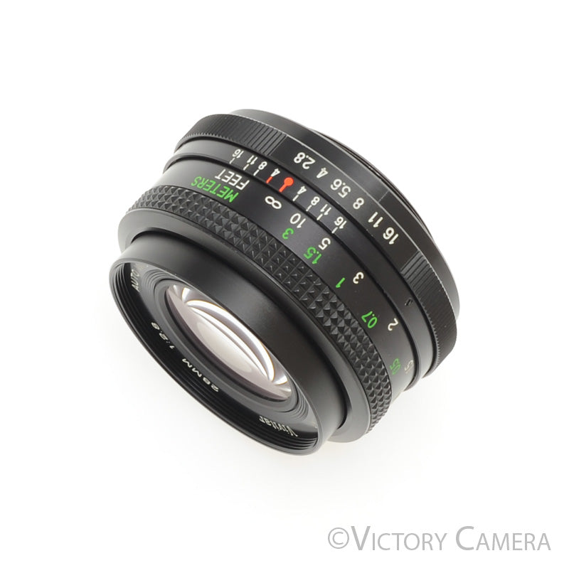 Vivitar 28mm f2.8 Wide Angle Lens for Pentax M42 Screw Mount [EXC+] - Victory Camera