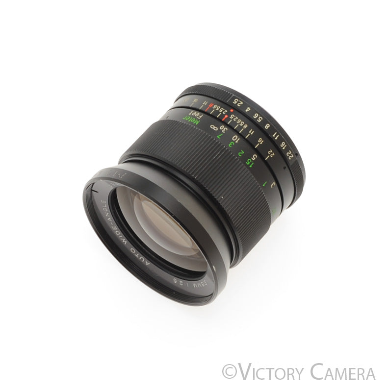 Vivitar 28mm f2.5 Auto Wide-Angle Prime Lens for M42 [GOOD] - Victory Camera