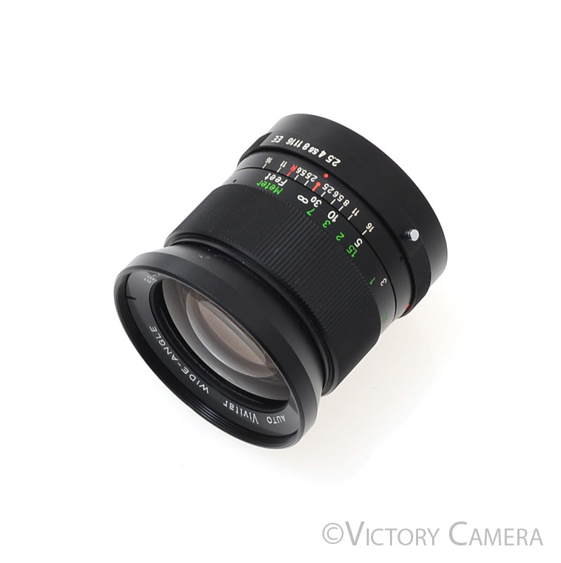 Vivitar 28mm f2.5 Auto Wide-Angle Prime Lens for Konica AR [EXC+] - Victory Camera
