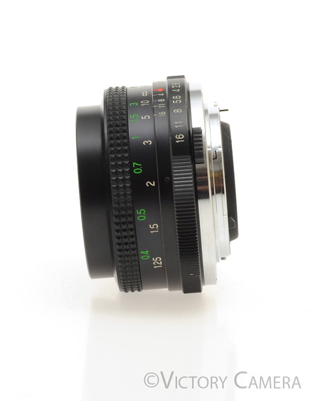 Vivitar 28mm f2.8 MC Wide Angle Lens for Olympus OM [EXC+] - Victory Camera