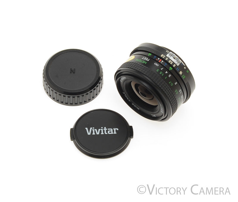 Vivitar 28mm f2.8 MC Wide Angle Lens for Nikon AI-S [EXC] - Victory Camera