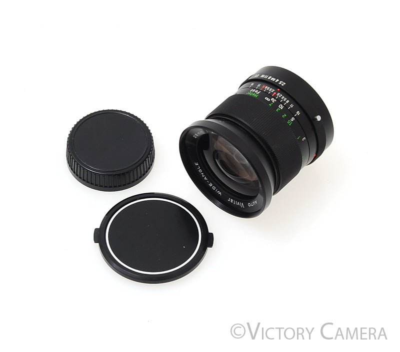 Vivitar 28mm f2.5 Auto Wide-Angle Prime Lens for Konica AR [EXC+] - Victory Camera